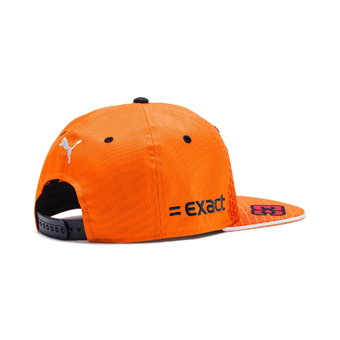 Orange Max Verstappen Driver Cap Flat Kids image