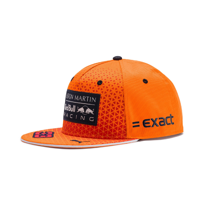 Orange Max Verstappen Driver Cap Flat Kids image