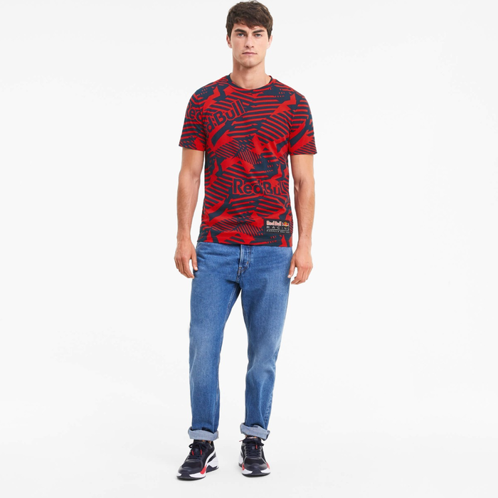 RBR Full Print T-shirt Red image