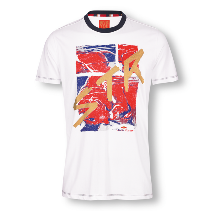 Graphic canvas t-shirt heren  image